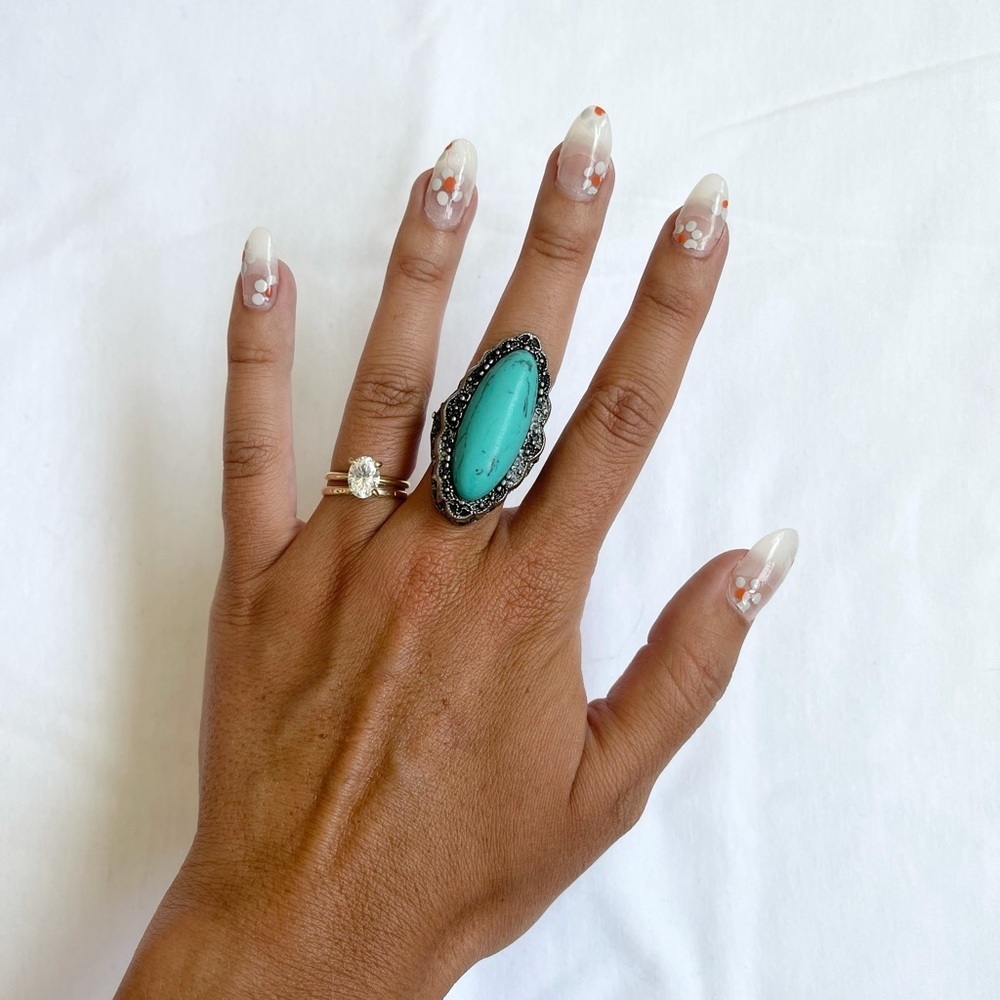 Vintage Turquoise Ring - Picture 1 of 1